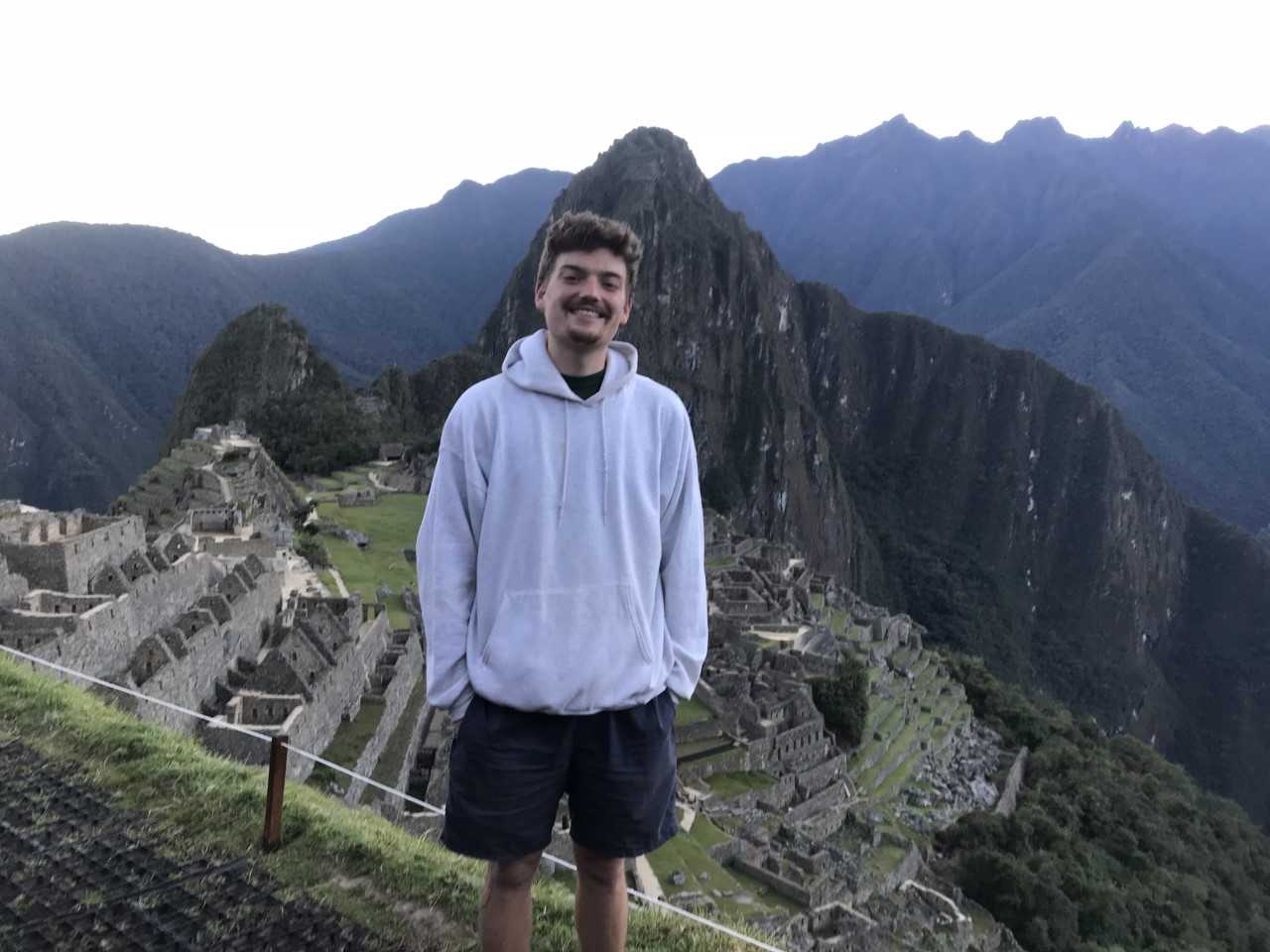Jake at Machu Piccu