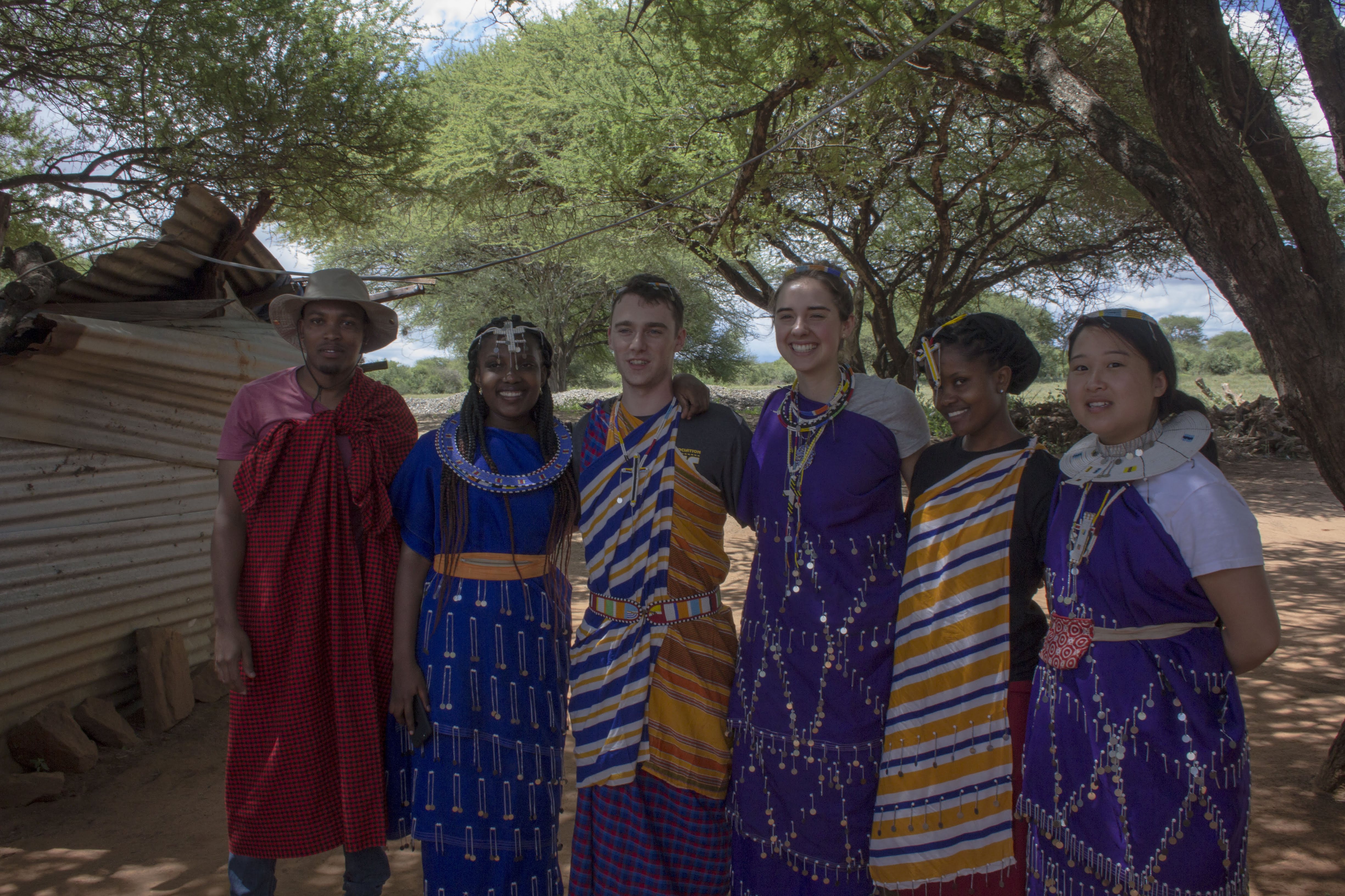 Maasai traditional clothing