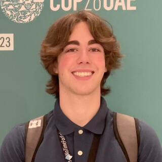 Luke at COP28 in Dubai